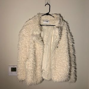 Fashion nova faux fur coat